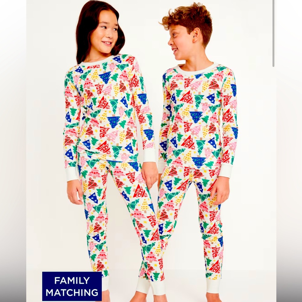 Old Navy Graphic Unisex Holiday Christmas Pajamas